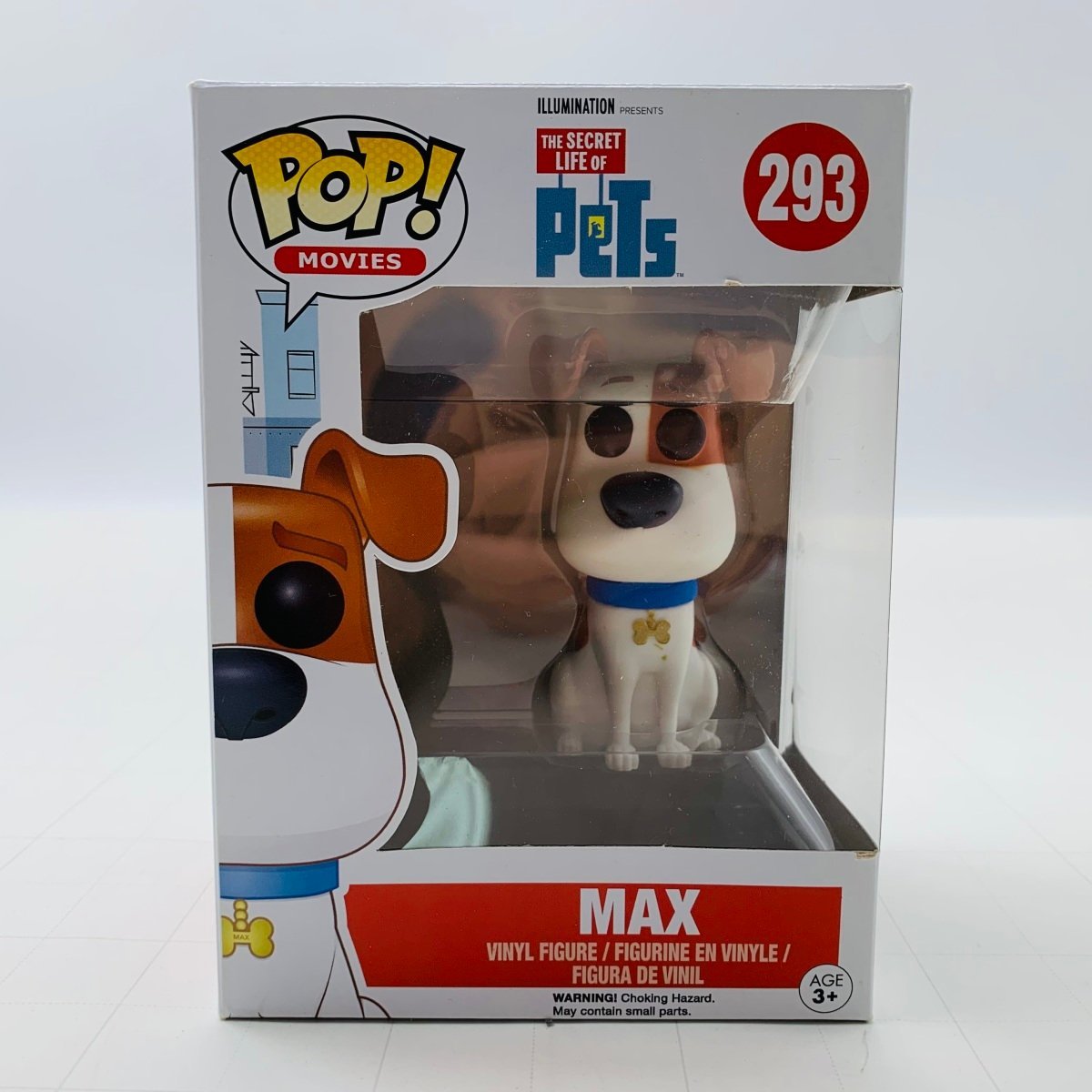 中古品 ファンコ Funko ポップ POP! MOVIES 293 Pets ペット MAX マックス_画像7