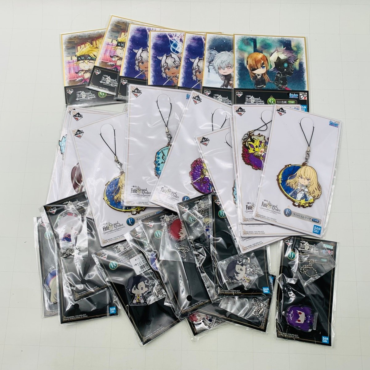 ジャンク 一番くじ Fate/Grand Order Cosmos in the Lostbelt F賞 G賞 H賞 グッズ まとめセット_画像1