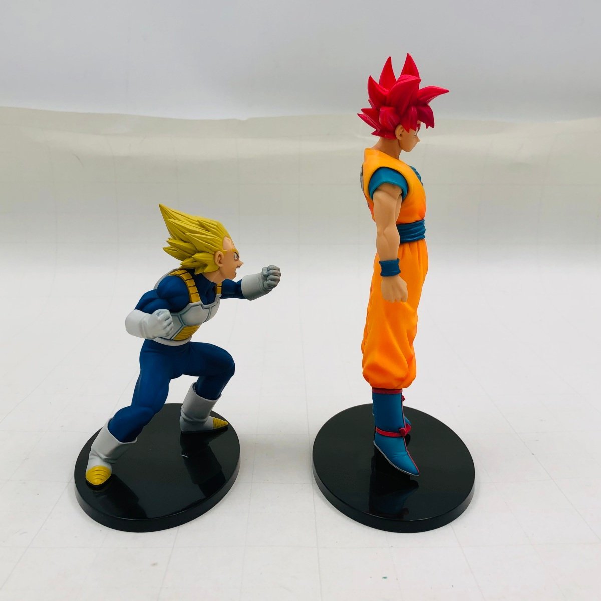 中古品 ドラゴンボールZ 神と神 劇場版DXF フィギュア 4種セット ビルス ウイス 孫悟空 ベジータ_画像4