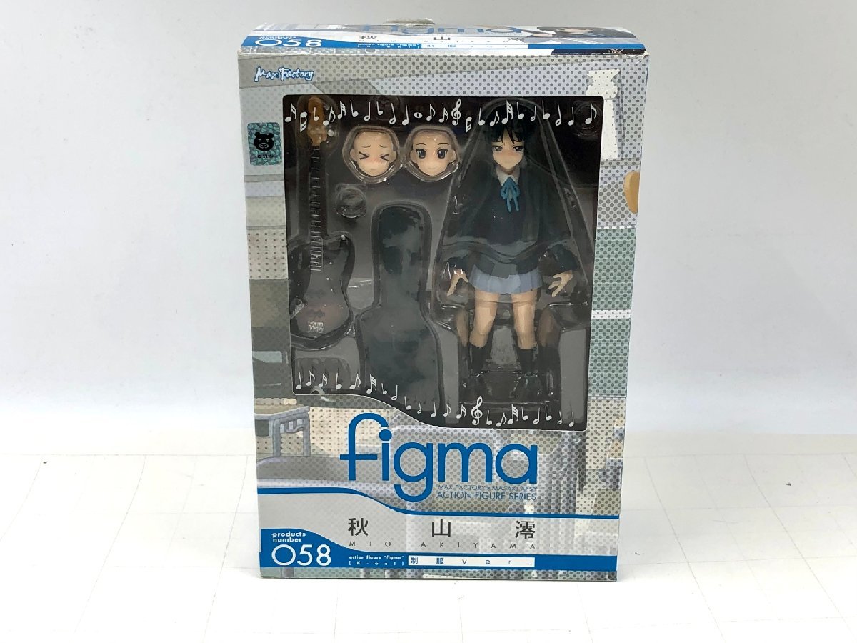 ジャンク マックスファクトリー figma 058 けいおん 秋山澪 制服ver._画像8