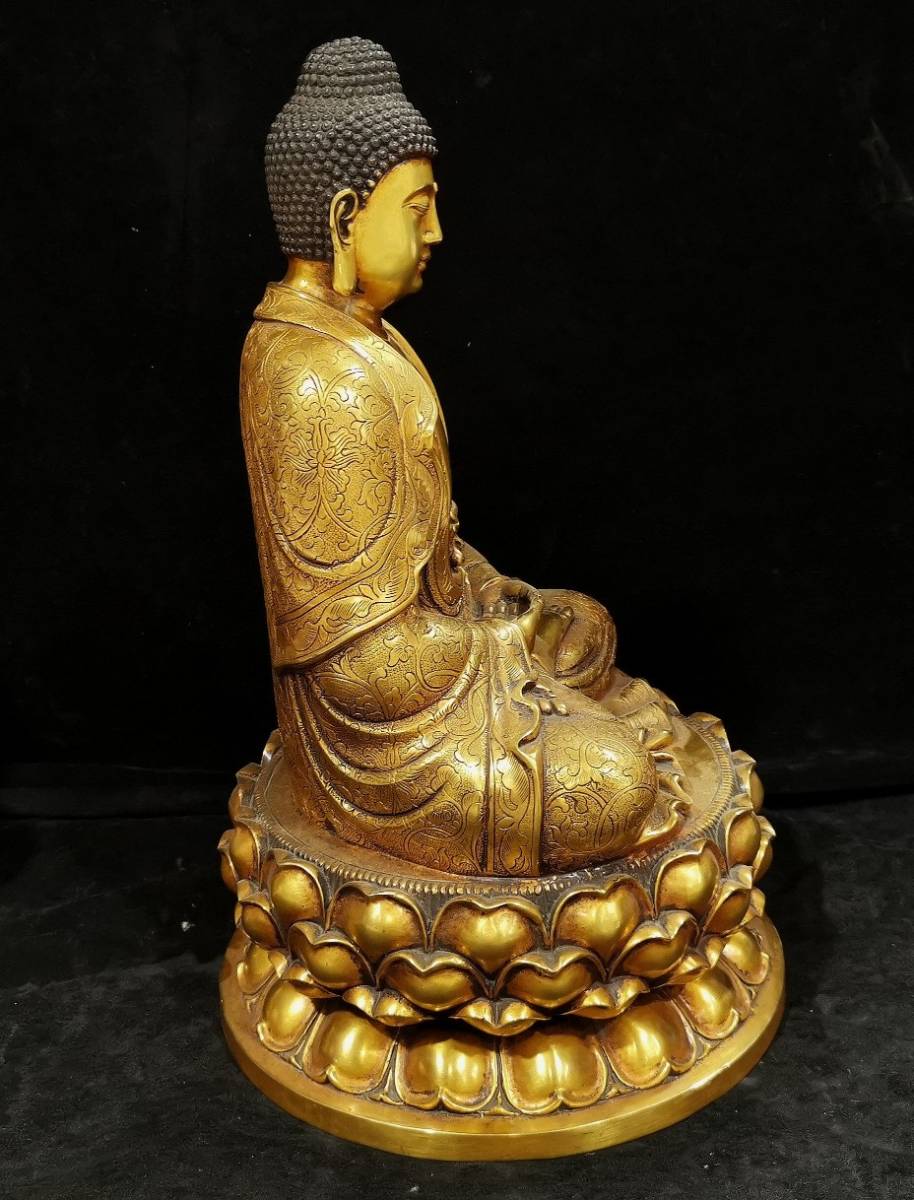 売上最激安 C:9051N 中国骨董 人間国宝 仏像 仏教美術【紫銅全塗金仏像 売上最激安 C:9051N 中国骨董 人間国宝 仏像 仏教美術【紫銅全塗金仏像