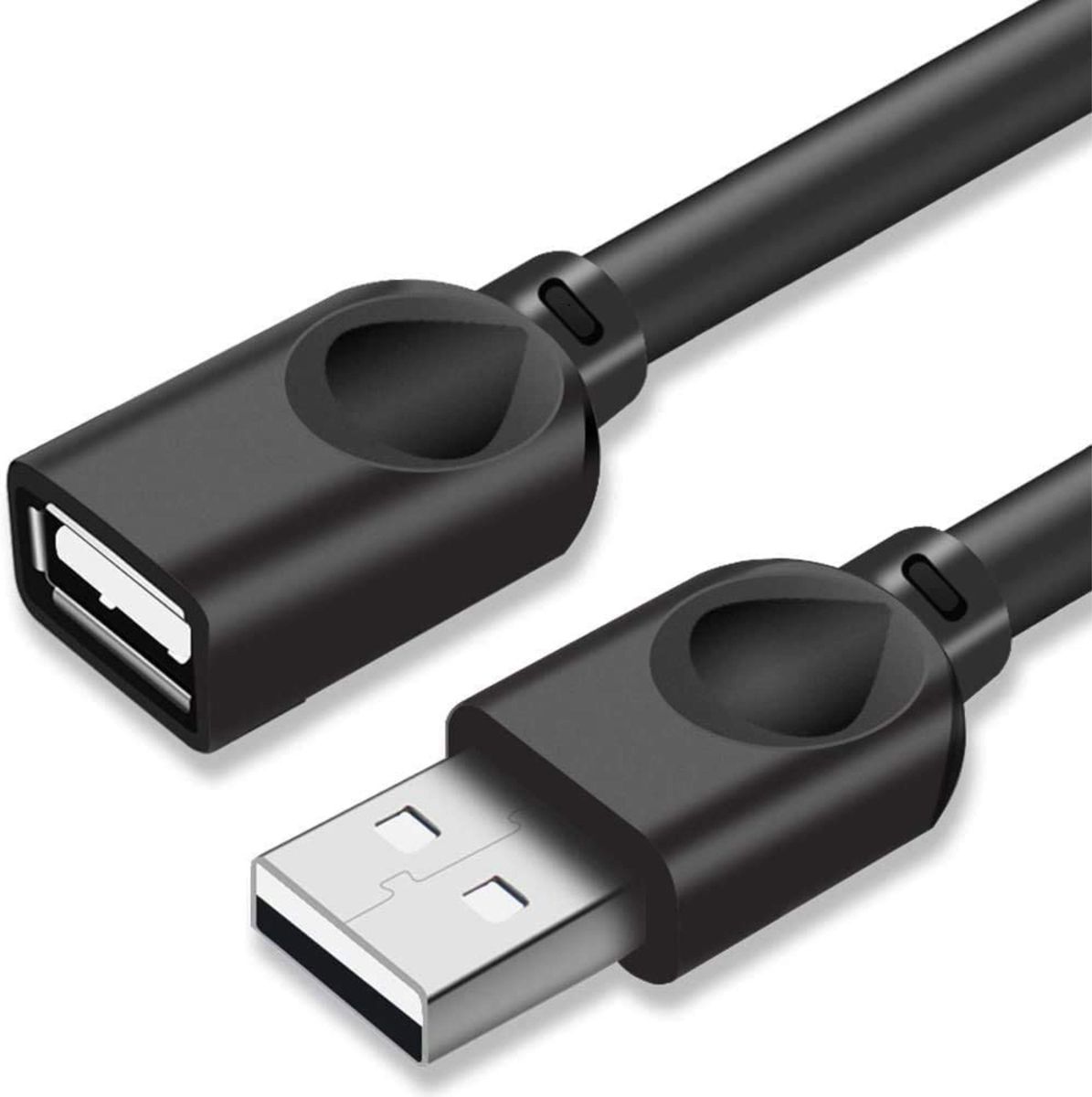 USB 延長 ケーブル 1.5M 急速 延長コード 高速転送 金メッキコネクタ 高速データ転送 aオス-aメス USB 2.0 