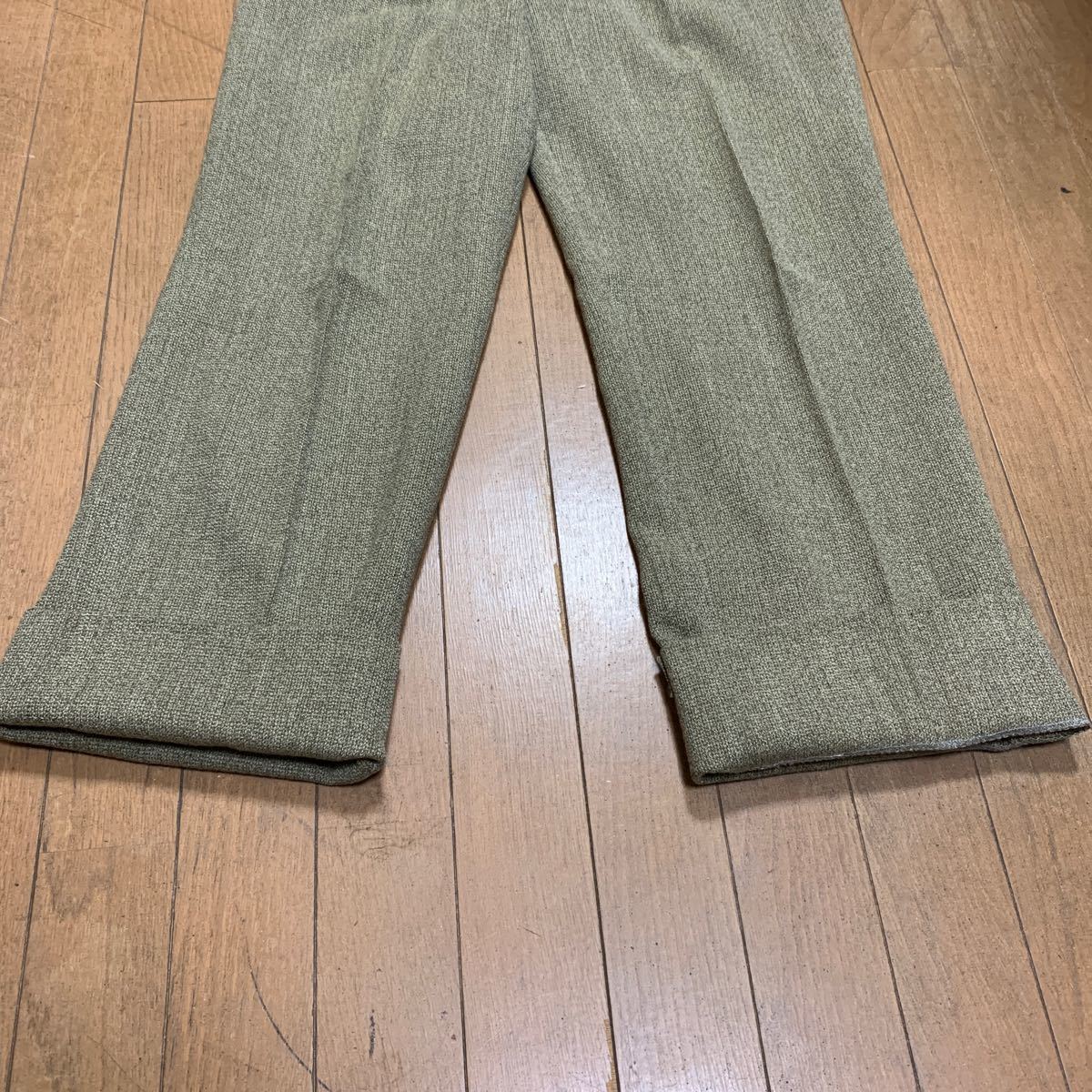 1000円スタート monsieur NICOLE YUKIO KOBAYASHI vintageムッシュニコルNO.2703 サイズ50 表地:毛100%裏地:キュプラ100% セットアップ可_画像7