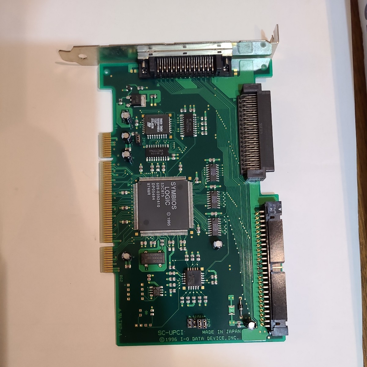 I/O DATA PCIバス用UltraSCSIインターフェイスボード SC-UPCI　アクティブターミネータ欠品_画像3