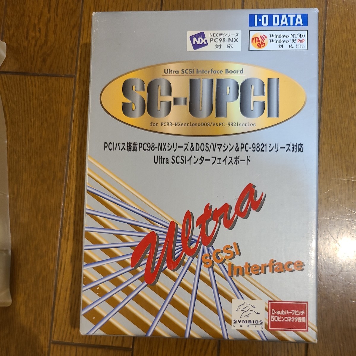 I/O DATA PCIバス用UltraSCSIインターフェイスボード SC-UPCI　アクティブターミネータ欠品_画像1