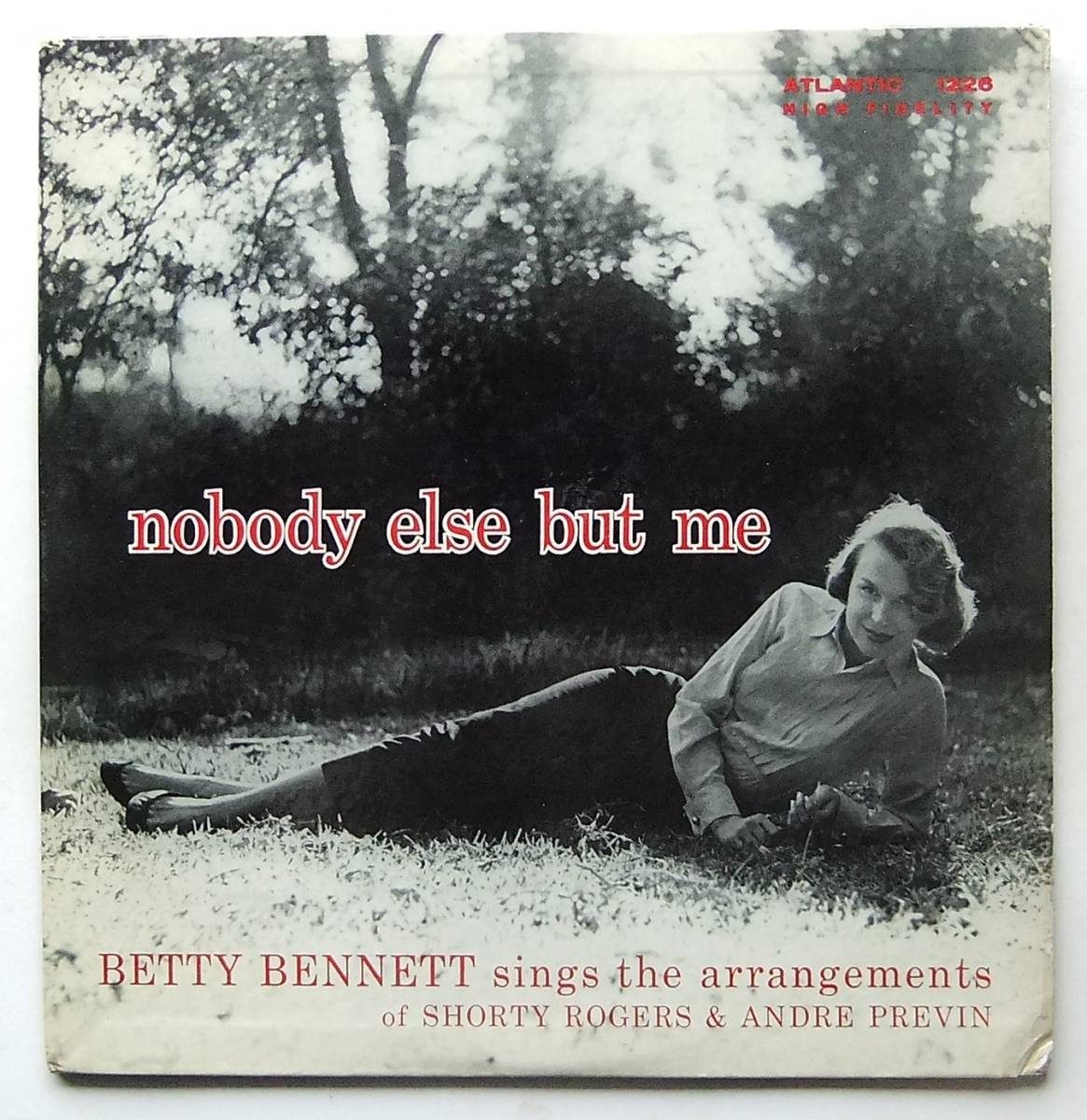 お手軽価格で贈りやすい ◆ BETTY BENNETT / Nobody Else But Me ◆ Atlantic 1226 (black:dg) ◆ ボーカル