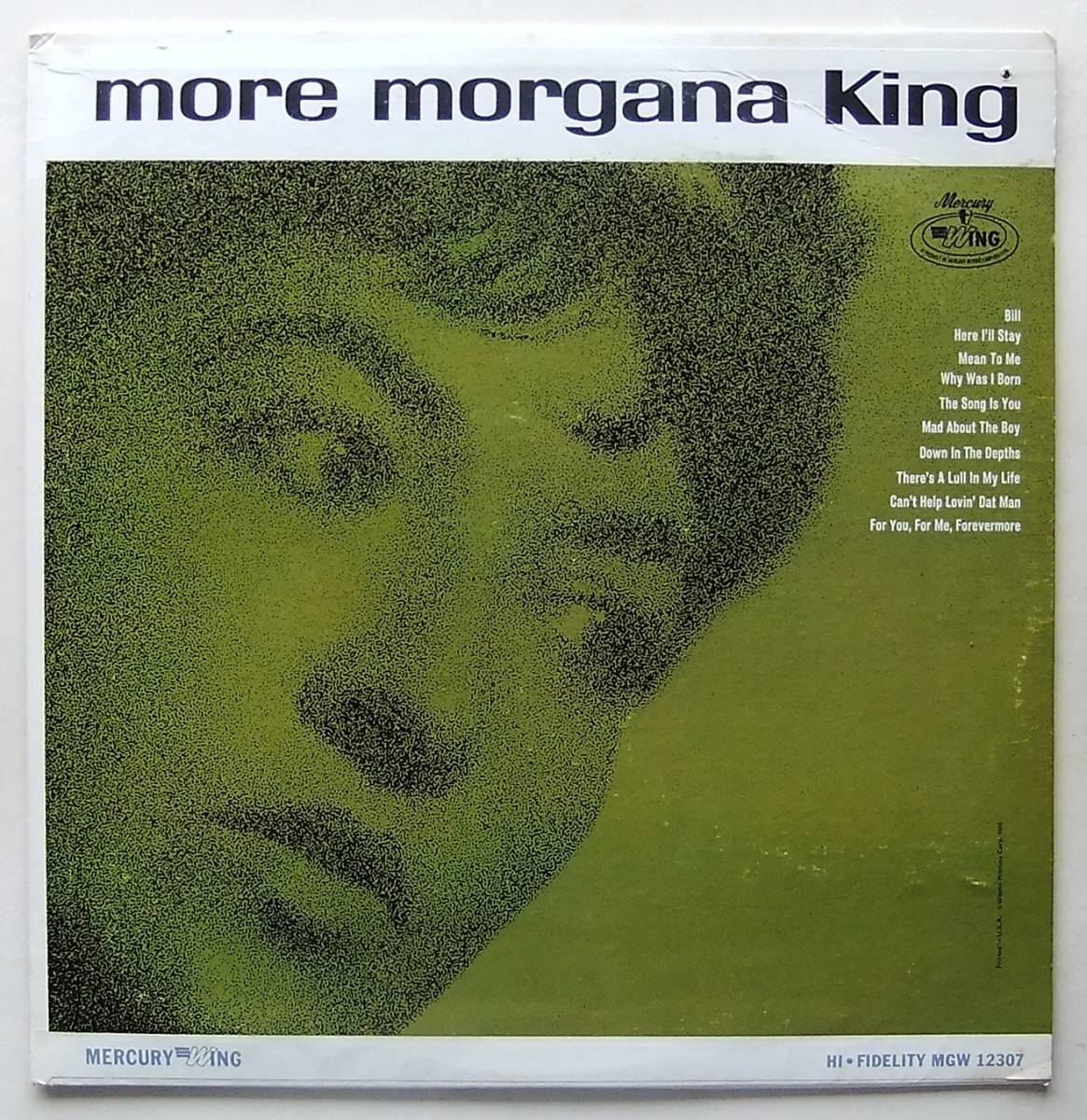 ◆ More MORGANA KING ◆ Mercury WING MGW 12307 (black:dg) _画像1