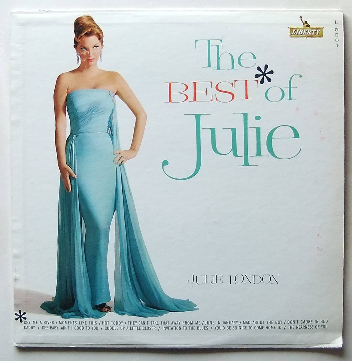 ◆ JULIE LONDON / The Best of Julie ◆ Liberty L5501 (promo:dg) ◆_画像1