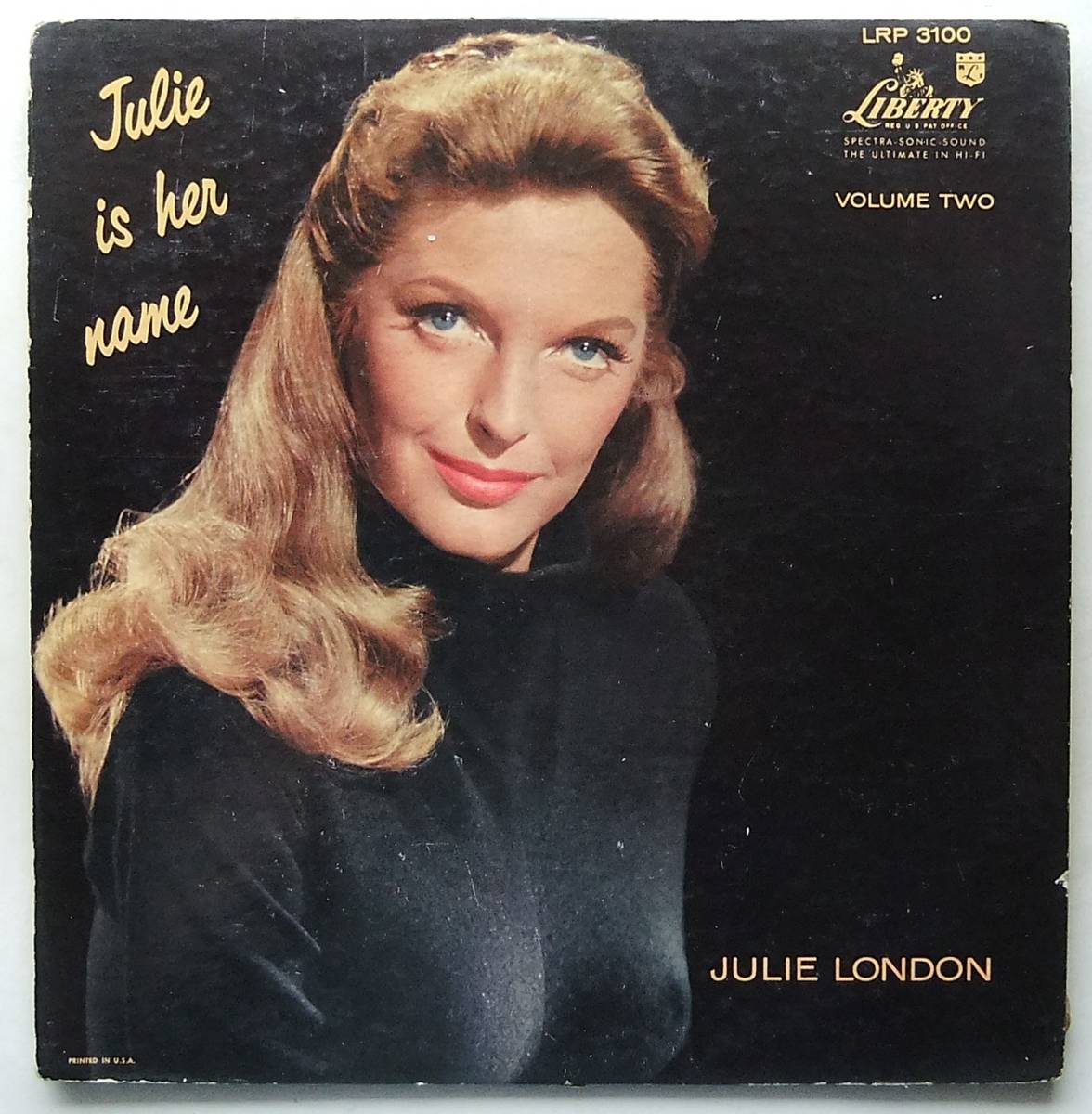 ◆ JULIE LONDON / Julie Is Her Name Vol. II ◆ Liberty LRP 3100 (turquoise:dg) ◆ V