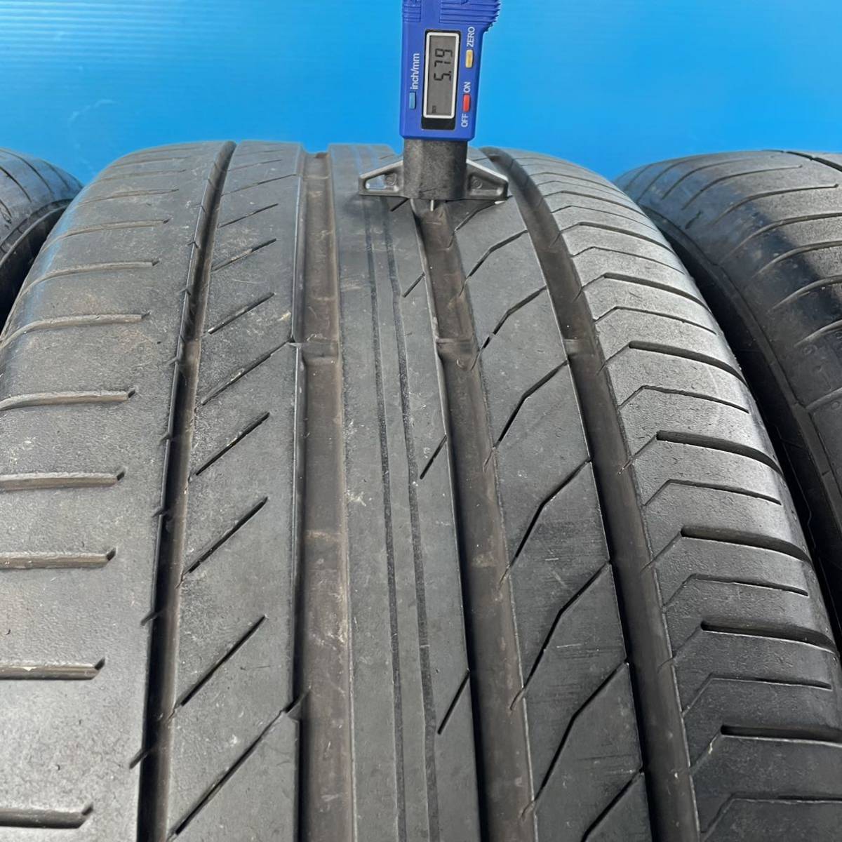 275/50R20 コンチネンタルContisportcontact5 サマータイヤ　275/50/20 4本　2019年製造_画像4