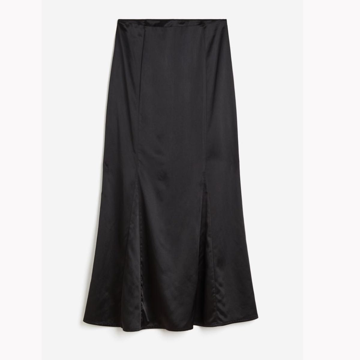 サテンスカート ブラック 黒 H&M ZARA グレイル パーティー ミラ サテンスカート ブラック 黒 H&M ZARA グレイル パーティー ミラ