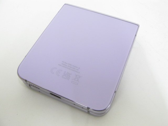 Galaxy Z Flip4 128GB SM-F721B ボラパープル 海外版 【M1818】_画像5