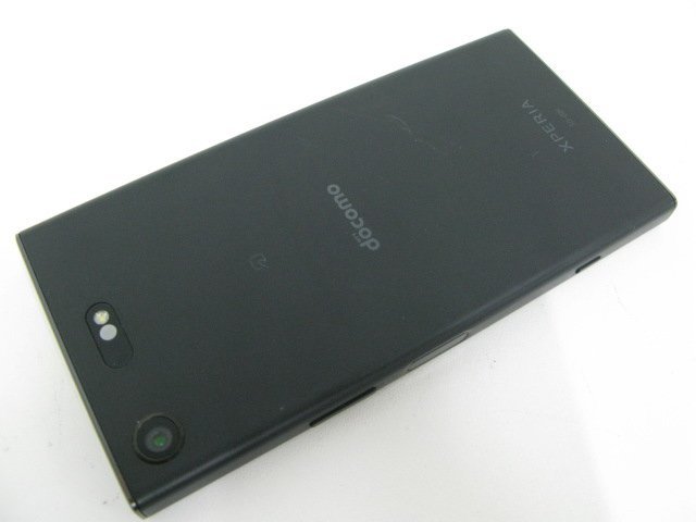 ドコモ SO-02K Xperia XZ1 Compact ブラック 【M1909】_画像2