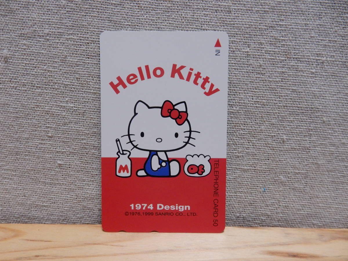  телефонная карточка Hello Kitty не использовался товар телефонная карточка 1974 дизайн круглый аквариум 1999 год молоко 