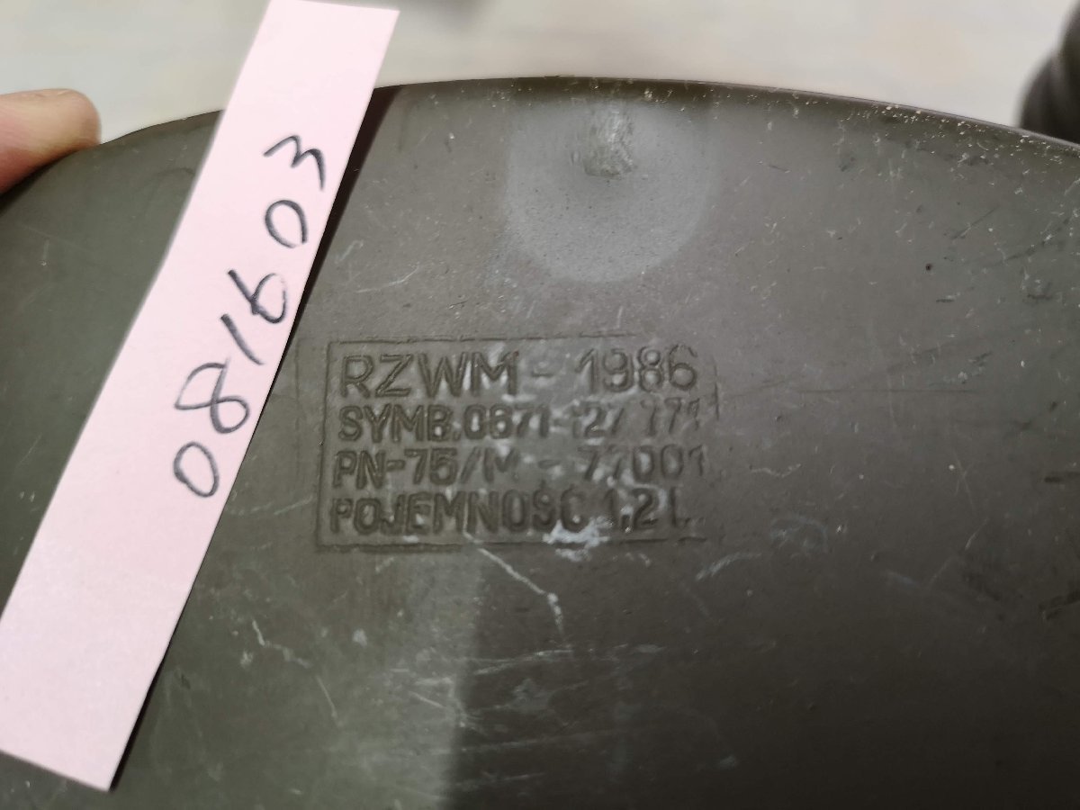 ポーランド軍放出品　M70アルミ飯盒OD未使用品　081603_画像3