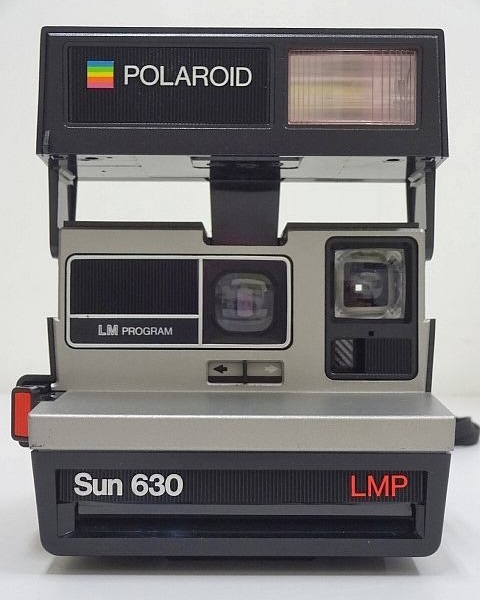 136▽POLAROID/ポラロイド Sun 630 LMP LM PROGRAM ポラロイドカメラ/インスタントカメラ ジャンク/動作未確認_画像1