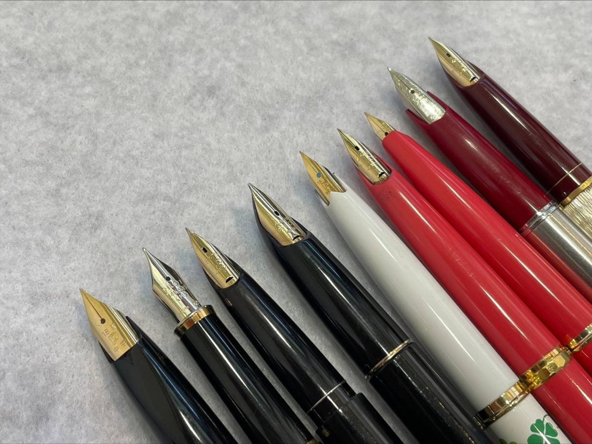 #48 万年筆 21本まとめ PILOT/PARKER/SHEAFFER/PLATINUM/他_画像4