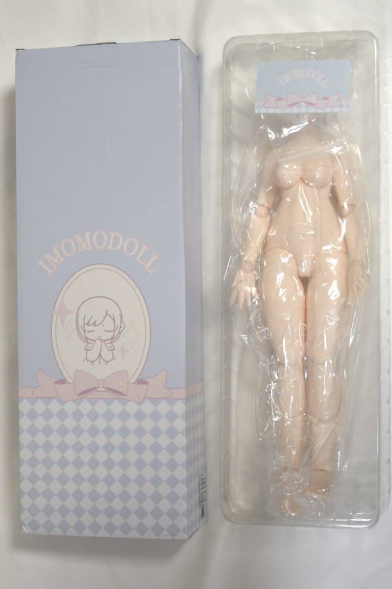 ロングセラー imomodoll 1/4ドール 大胸　ボディ　MDDサイズ 半白　セミホワイト