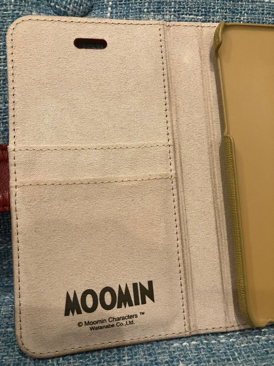 ムーミン MOOMIN スマホケース 手帳型 iPhone8/7/6/6s対応 リトルミイ レッド ミィ