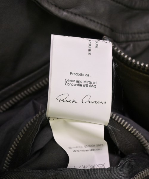 Rick Owens ライダース メンズ リックオウエンス 中古　古着_画像3