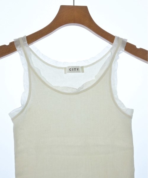 CITY tank top lady's City used old clothes 