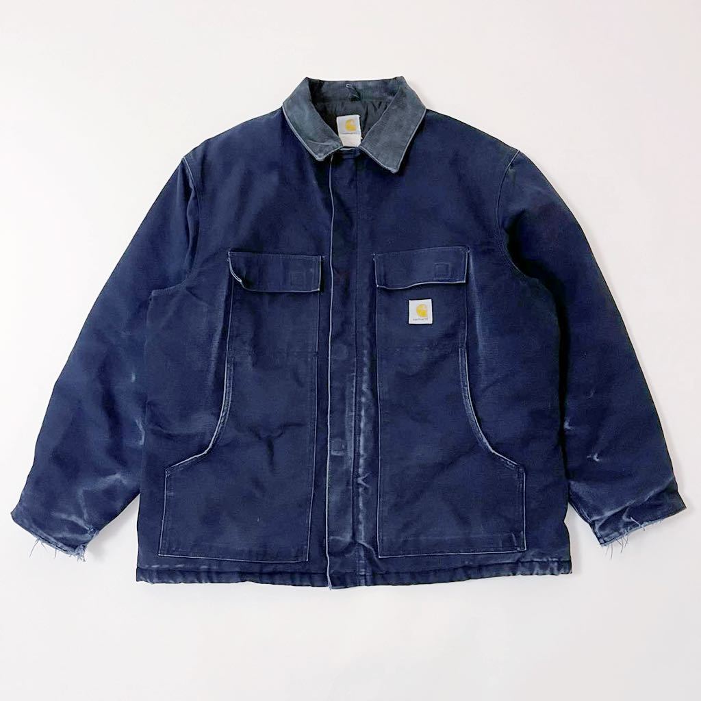 カーハート carhartt USA製 トラディショナルコート ワークジャケット カバーオール ヴィンテージ vintage デトロイト アクティブ ダック _画像1