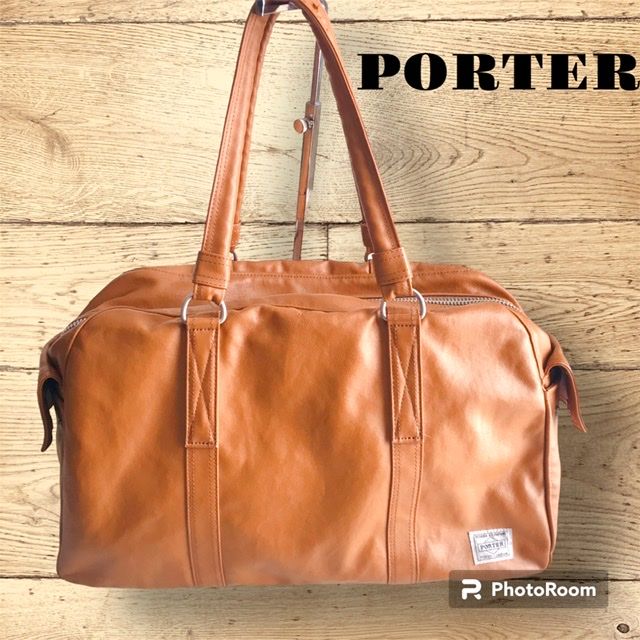 PORTER ポーター フリースタイル ミニボストンバッグ 旅行カバン キャメル PORTER】フリースタイル ミニボストンバッグ 旅行カバン