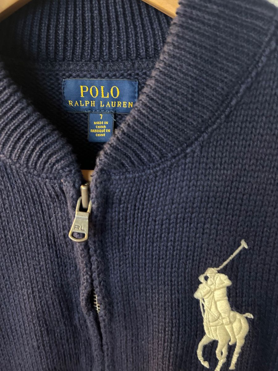 ポロ ラルフローレン POLO ニット ジャケット　サイズ７