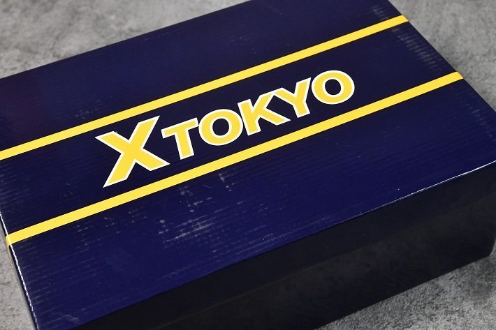 X-TOKYO スニーカー カジュアルスニーカー メンズ エアーインソール 靴 シューズ ウォーキング 2100 ネイビー/グレー 26.0cm / 新品_画像7