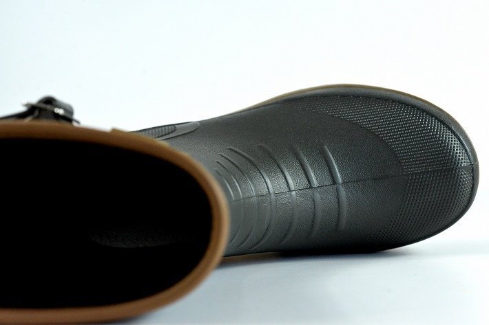 レインブーツ ブーツ メンズ 長靴 ERA 軽量 防滑 防水 シューズ 8821 カーキ L 26.5～27.0cm / 新品 1円 スタート_画像4