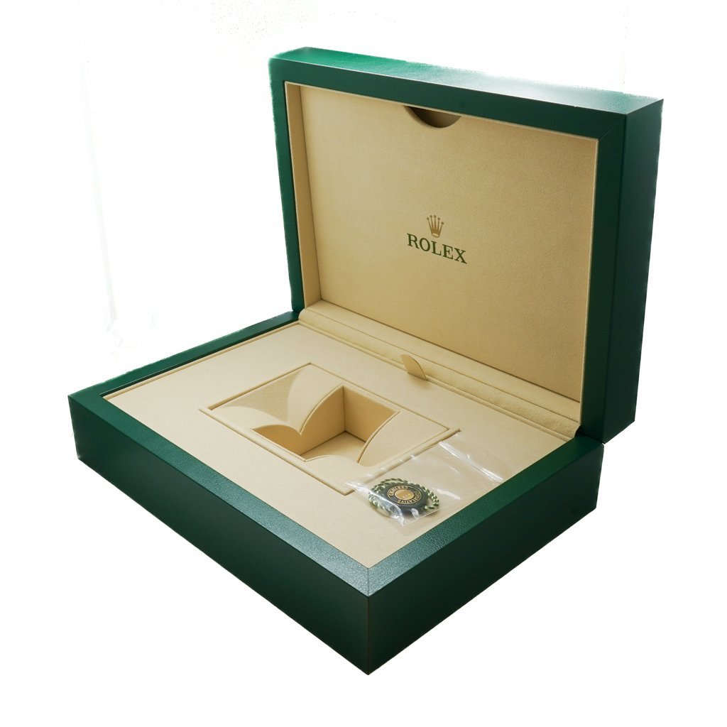 1円ROLEX ロレックス時計用空箱BOX 39143.71 OYSTER XL グリーン緑内箱