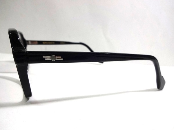 X3L017■本物美品■ ジェントル モンスター GENTLE MONSTER MANTU SERIES S ブラックデザイン サングラス メガネ 眼鏡 メガネフレーム_画像3