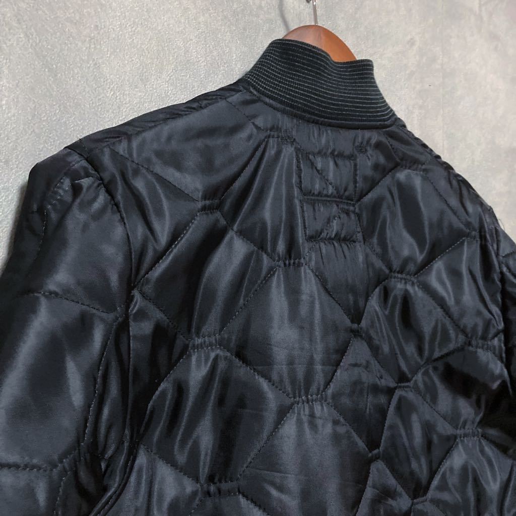 BUZZ RICKSON'S バズリクソンズ WILLIAM GIBSON BLACK CWU-9/P LINER JACKET ライナー キルティング ジャケット ブルゾン size.S ブラック_画像7