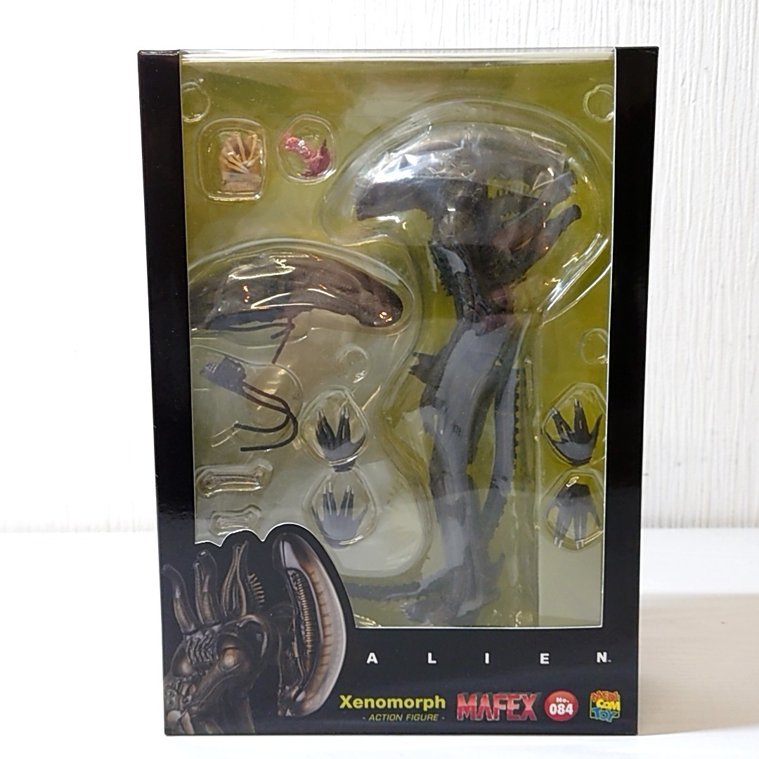 デ5【80】1円～ メディコム・トイ MAFEX No.084 エイリアン Xenomorph アクションフィギュア ALIEN_画像1