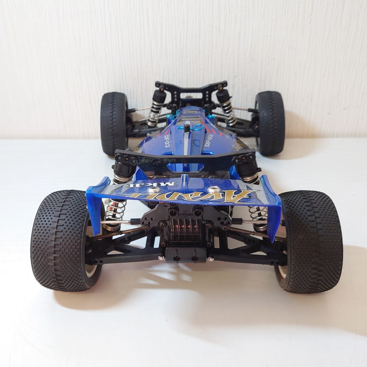 ガ12【100】1円～ 通電確認済 タミヤ 1/10 電動RC 4WDレーシングバギー アバンテ Mk.II_画像3