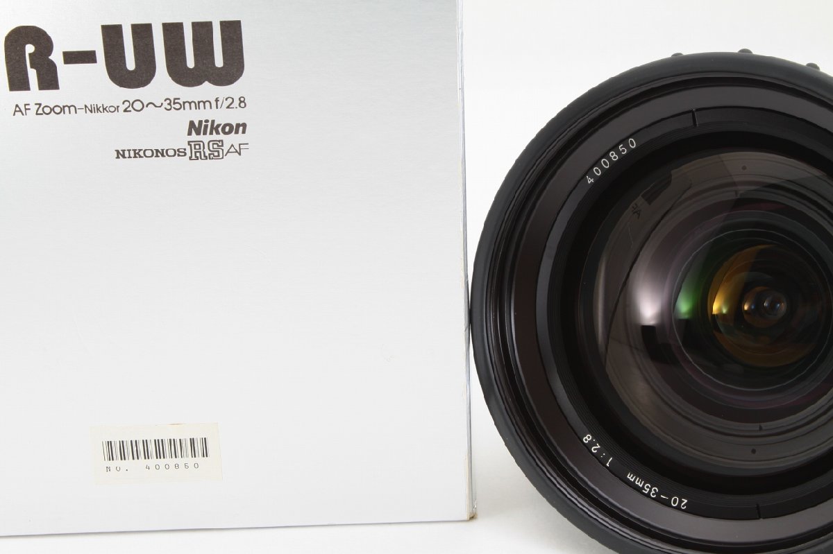 ◆新同品・元箱付◆ニコン Nikon R-UW AF NIKKOR 20-35mm F2.8_画像10