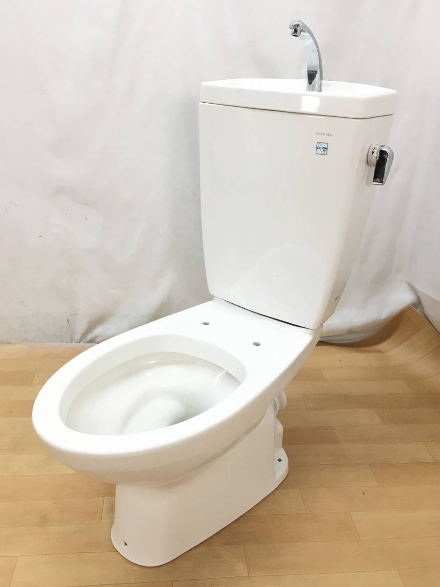 【美品】TOTO トイレ 洋式便器 (壁排水) 「CS380BP」 タンク「SH381BA」 一式セット #N11(ペールホワイト) 大阪市内 直接引き取り可 34_画像1