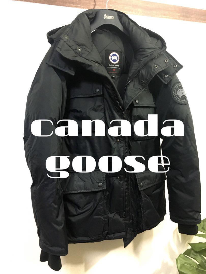 【 canada goose 】マニトバ S ブラック_画像1