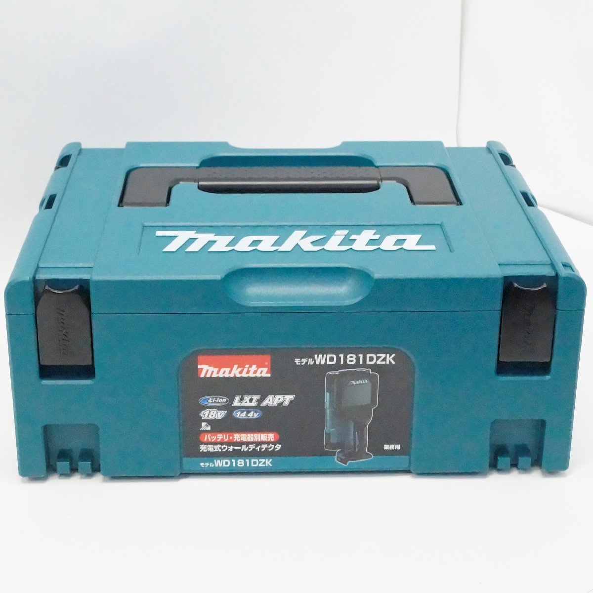 未使用 未開封 makita マキタ 充電式 ウォールディテクタ 18V 14.4V WD181DZK バッテリ 充電器別販売 ケースにすりキズ 汚れあり_画像1