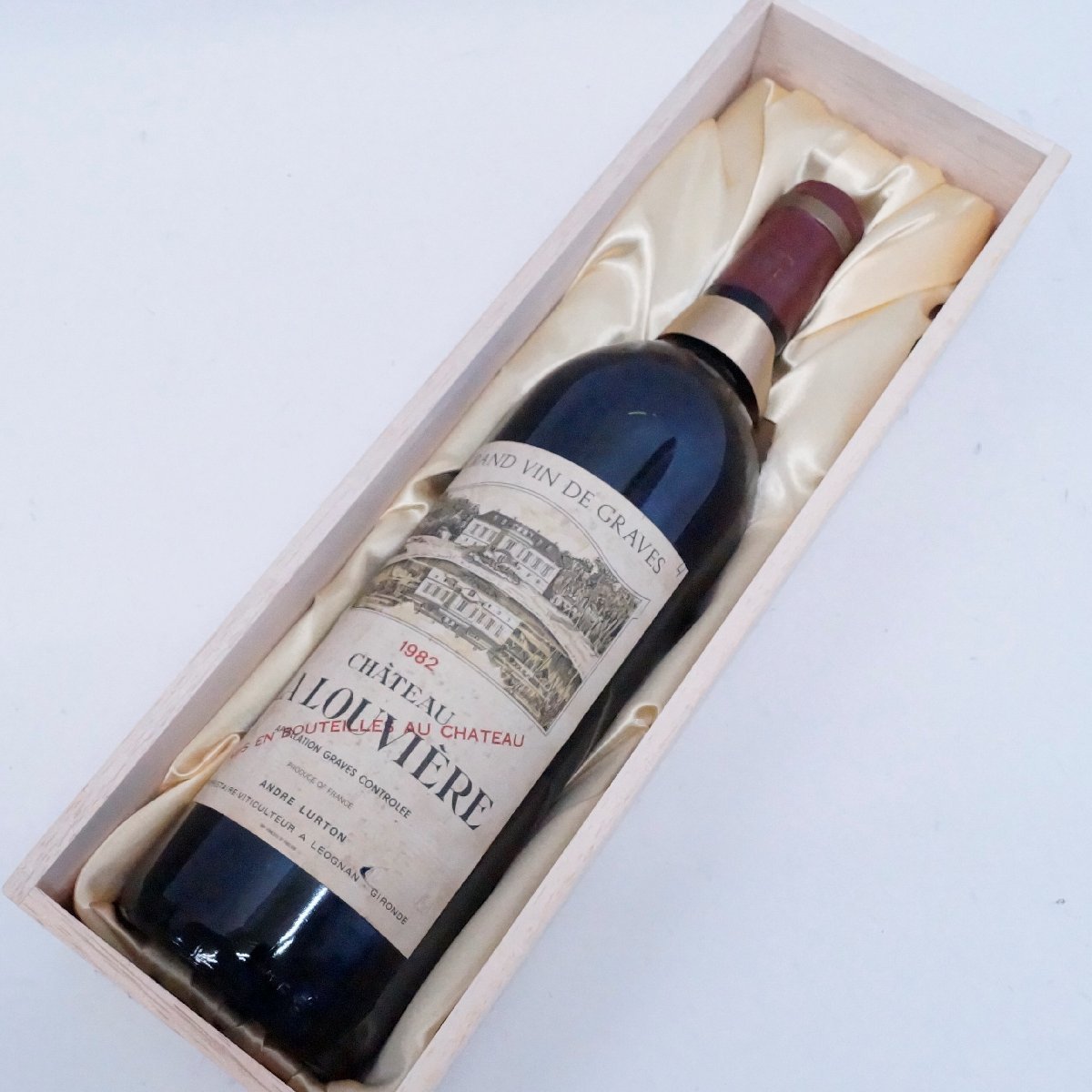 未開栓 古酒 シャトー・ラ・ルーヴィエール 1982 赤ワイン 750ml ヴィンテージワイン