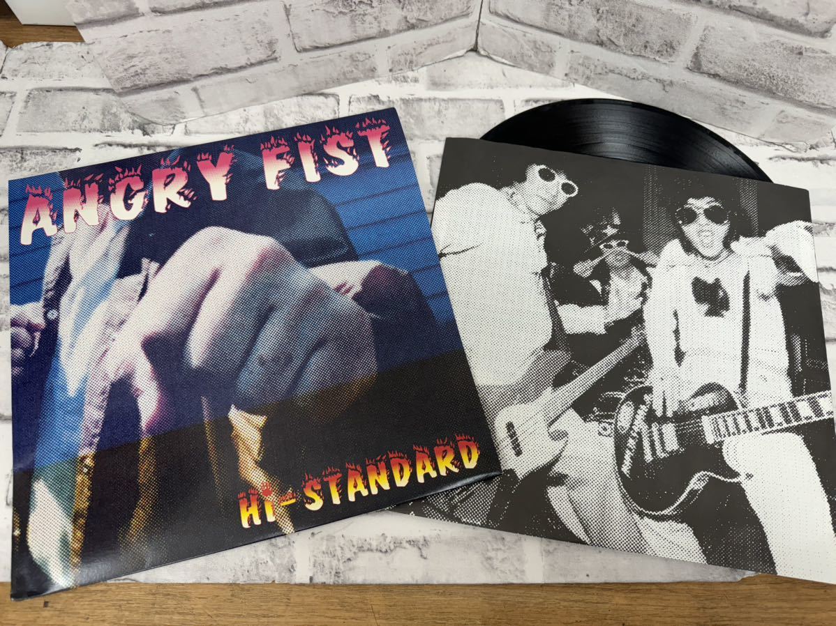 【39032.1216Y】中古品★Hi-STANDARD　/　Angry　Fist　Pizza　of Death Records / POD-009 / 国内盤　/　ハイスタンダード/ハイスタ_画像1