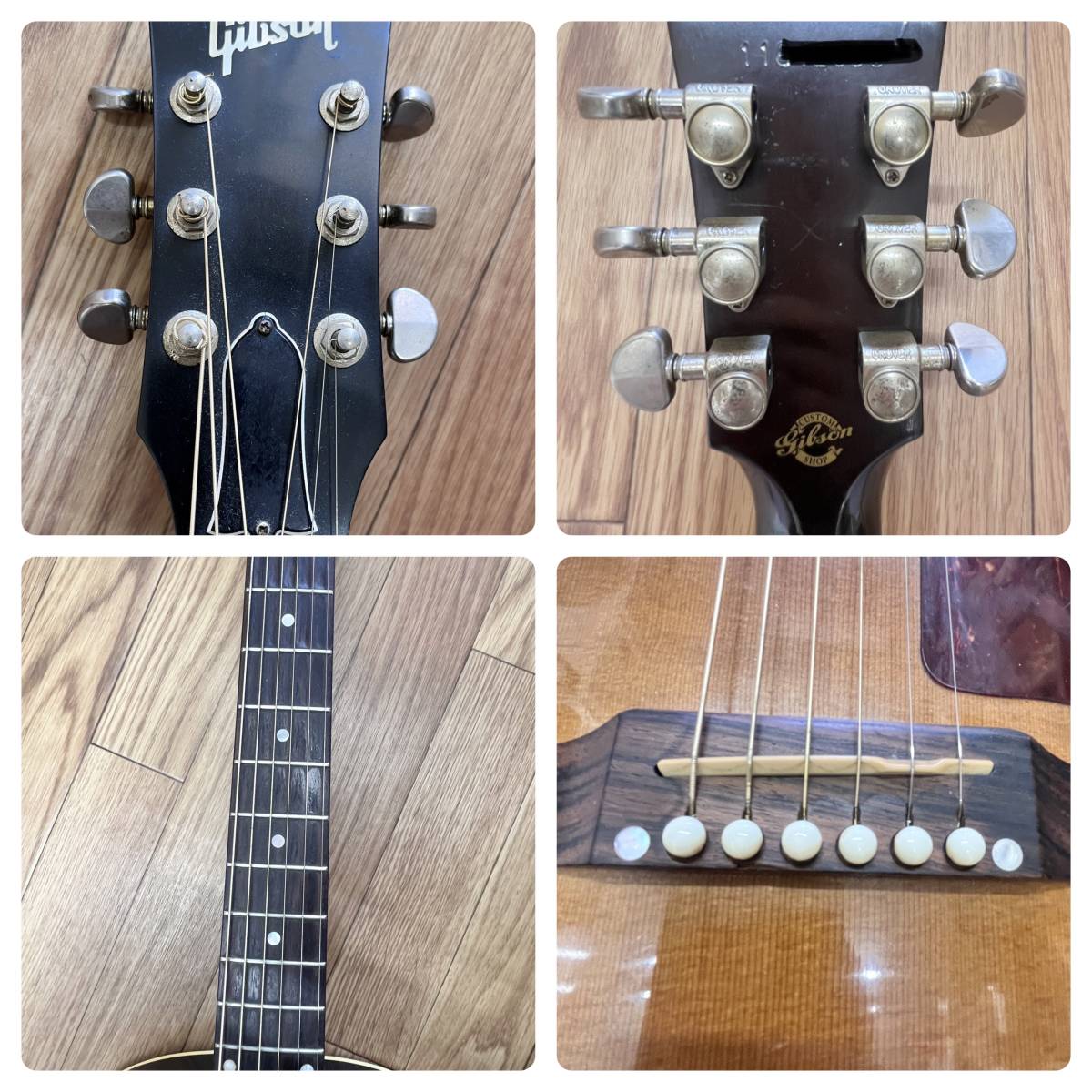 【38207.1202F】中古★Gibson　ギブソン　アコースティックギター　J-45　VOS　ハードケース付き _画像6