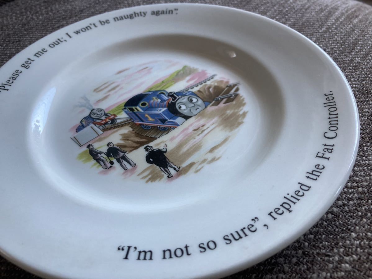 機関車トーマスの絵皿　17.5ｃｍ　ウエッジウッド　WEDGWOOD_画像4