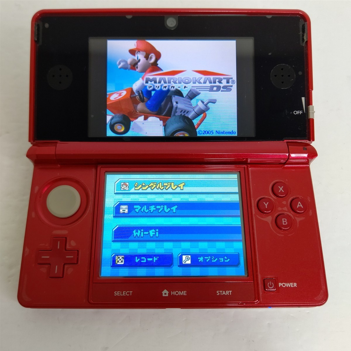Nintendo ニンテンドー3DS メタリックレッド 極美品 任天堂 ゲーム機 