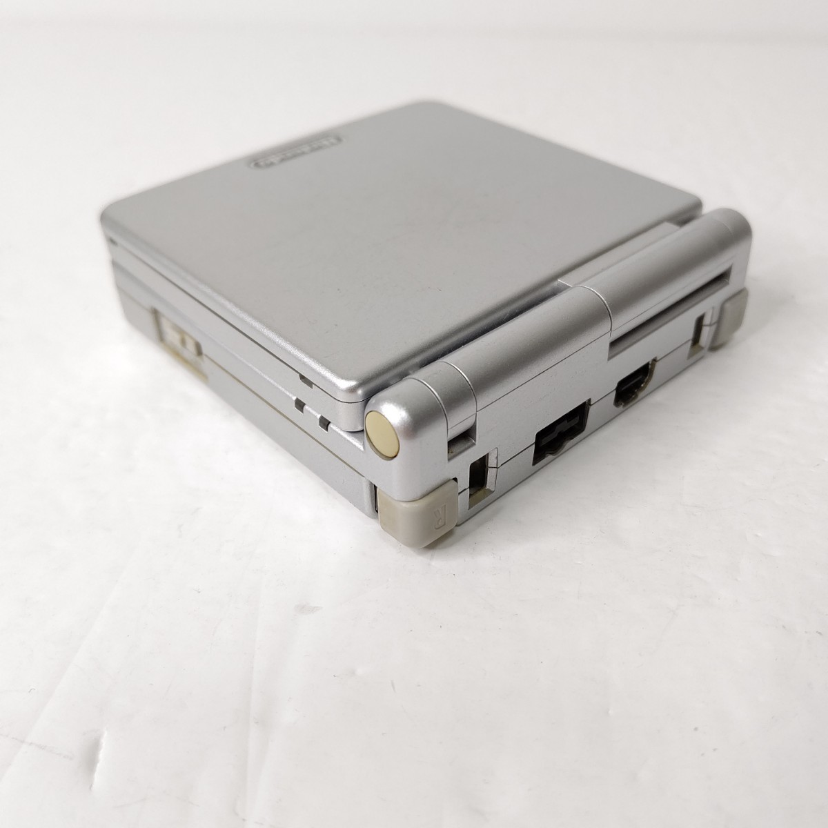 Nintendo Game Boy Advance SP platinum silver screen ultimate beautiful goods body 