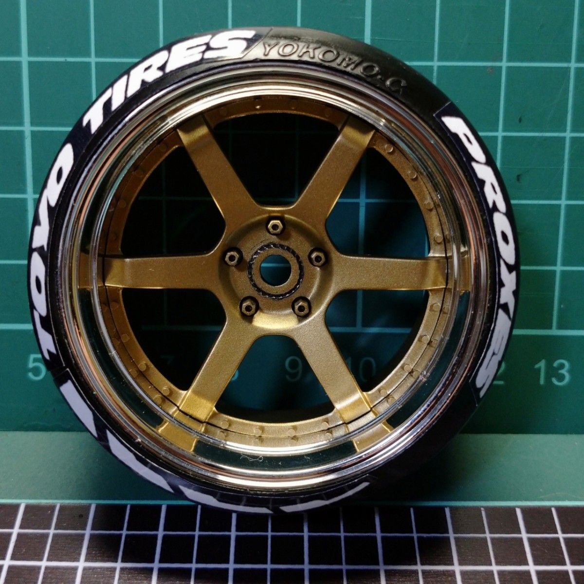 1/10ラジコン用 タイヤ ステッカー マーク付き トーヨータイヤ ラジドリ TOYOTIRES YD-2 RDX  GALM