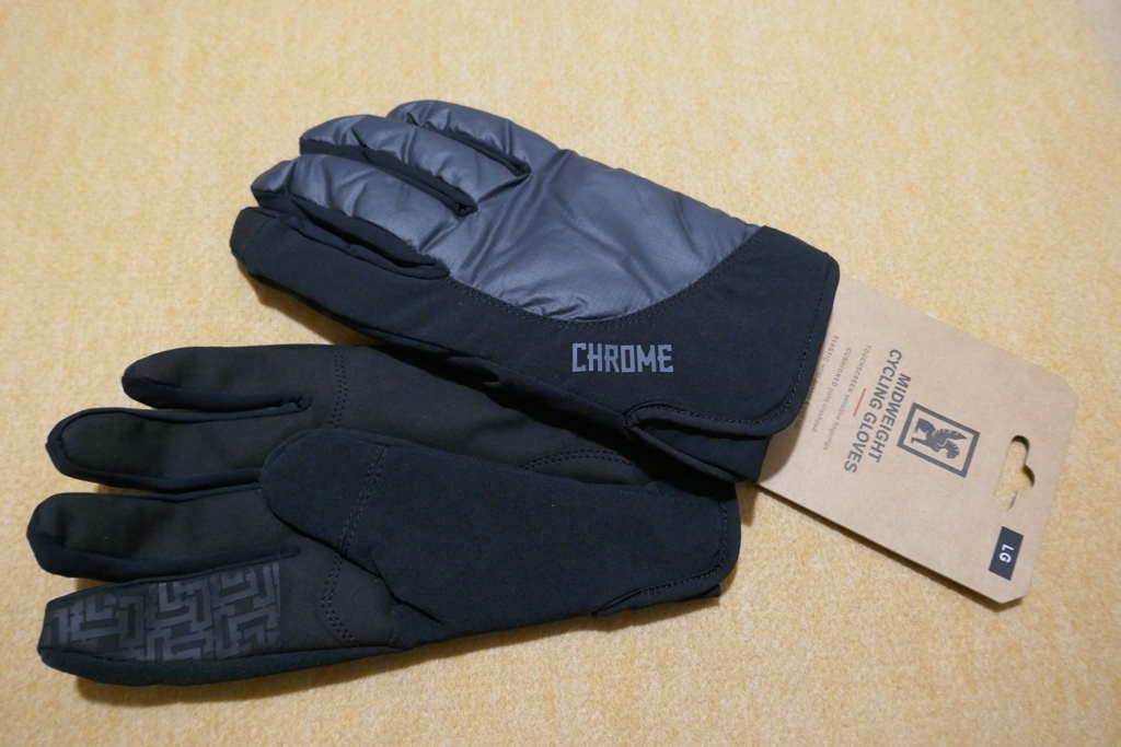 クローム ミッドウェイト サイクル グローブ　CHROME MIDWEIGHT CYCLING GLOVES Lサイズ