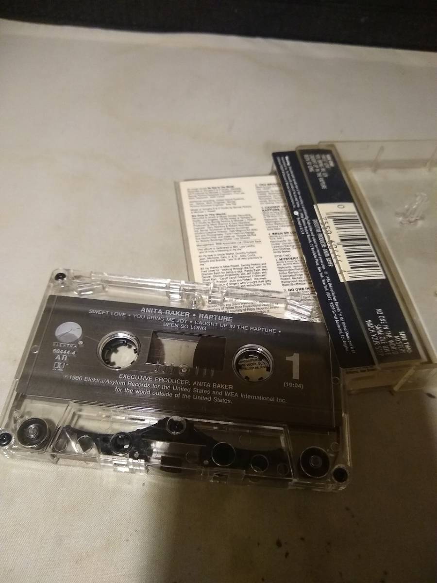 T6006 cassette tape Anita Baker Rapture