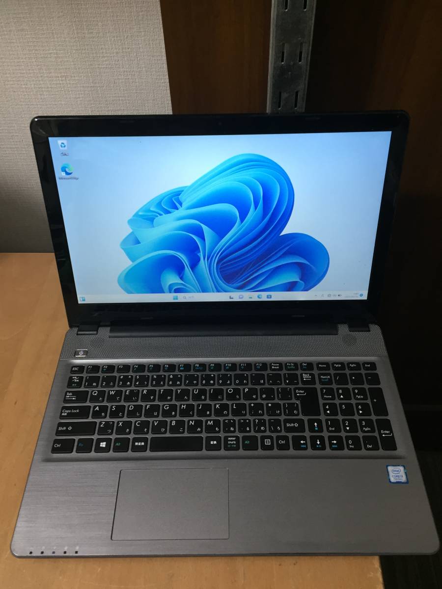 15.6型 ドスパラ Critea DX-K H3　i3-7100U 2.4GHz/128GB/8GB Windows11_画像1