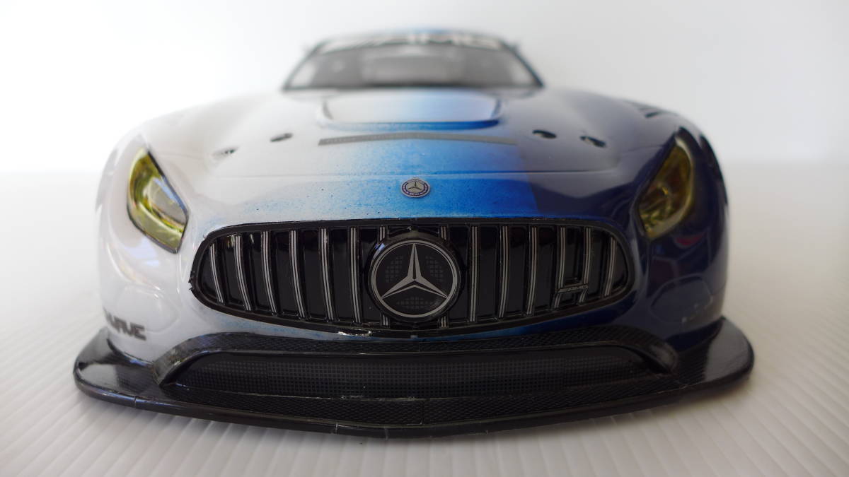 1/10　メルセデス　AMG　GT3　ボディ　中古 _画像6